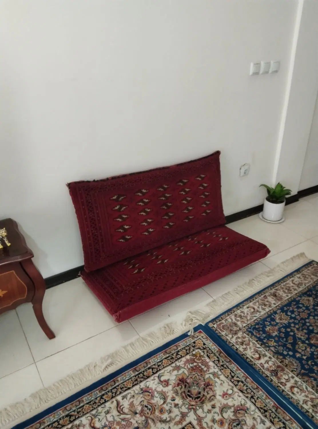 پشتی دستباف جفتی ۲ملیون|پشتی|مشهد, شاهد (شهرک غرب)|دیوار