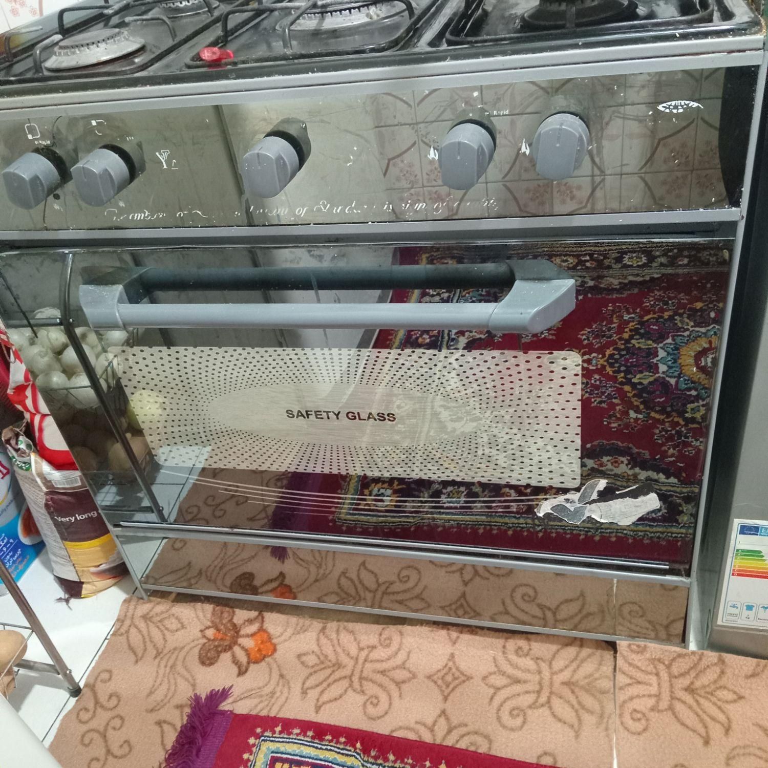 اجاق گاز ۵ شعله کارکرده ۱۵۰۰|فعالیت داوطلبانه|تهران, شوش|دیوار