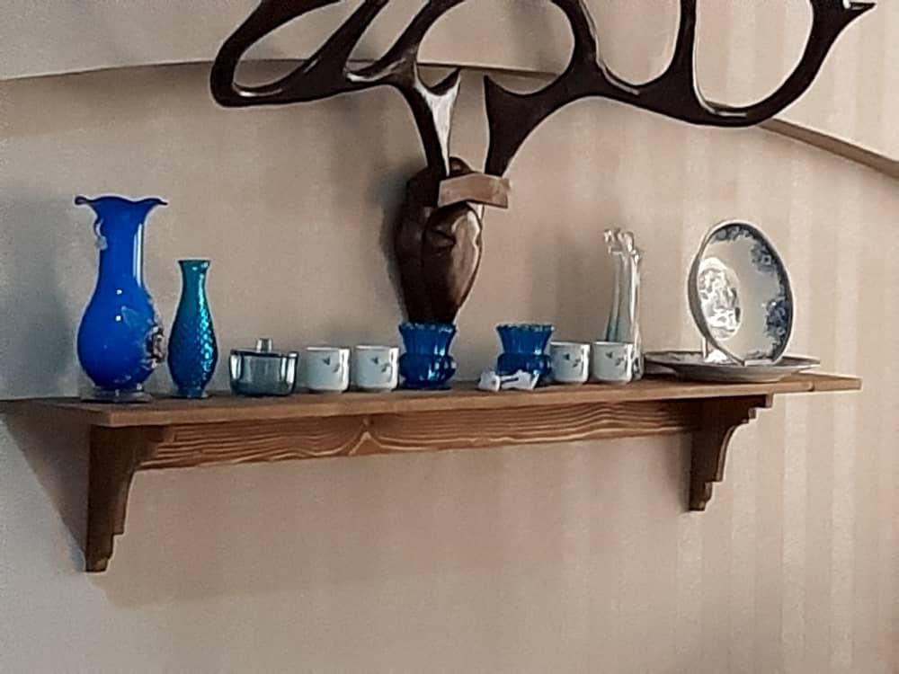 شلف کلاسیک، شلف چوبی، تمام چوب روسی،طبقه کتابخانه|کتابخانه، شلف، قفسه‌های دیواری|مشهد, امیریه|دیوار