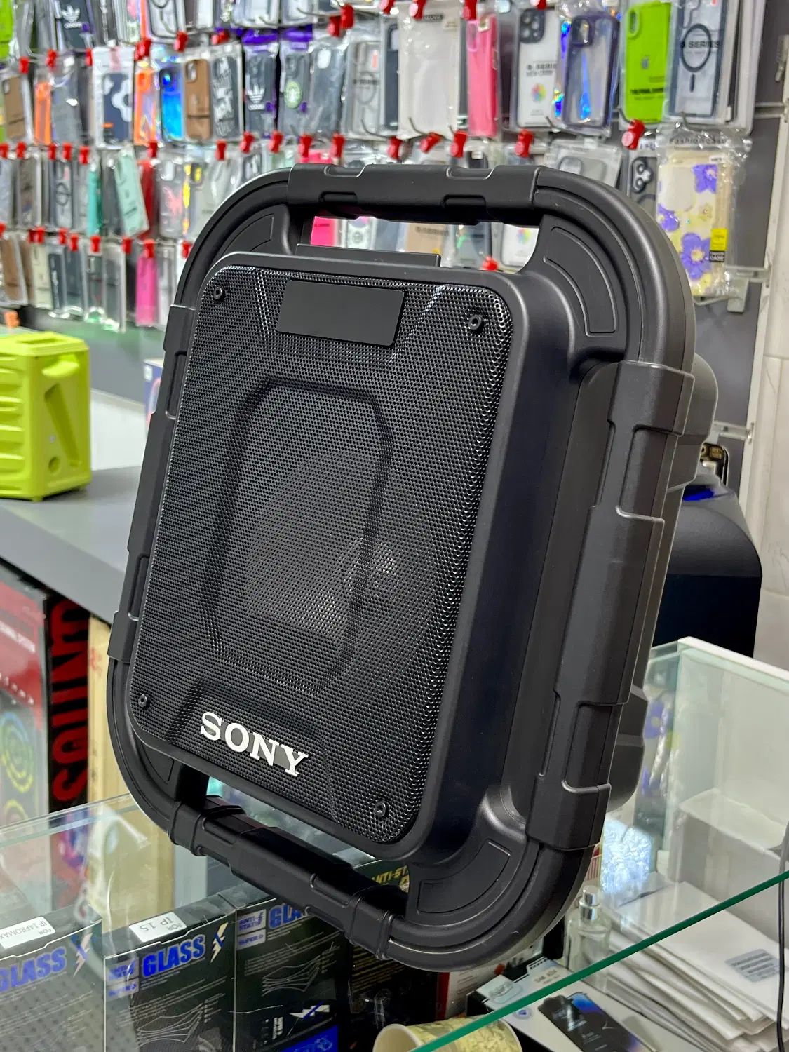 اسپیکر برند sony تقویت شده فول کیفیت فوق باگارانتی|پخش‌کننده همراه|کرج, گلشهر|دیوار