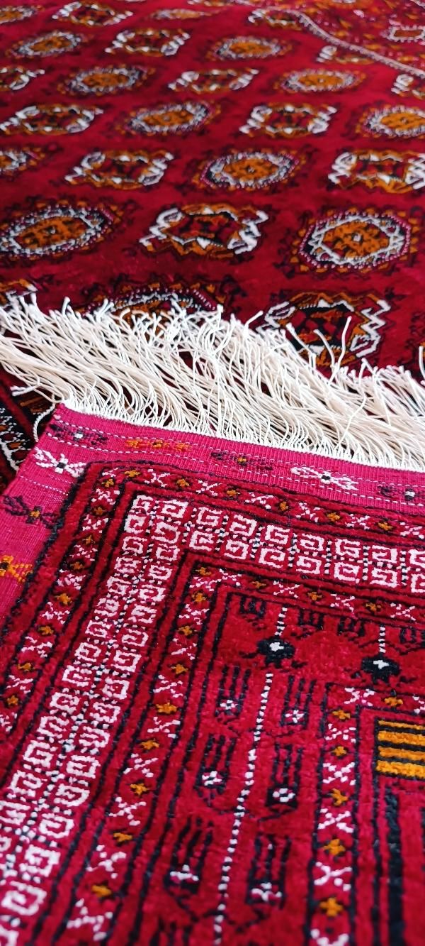قالیچه دورو تمام ابریشم طبیعی|فرش|بجنورد, |دیوار