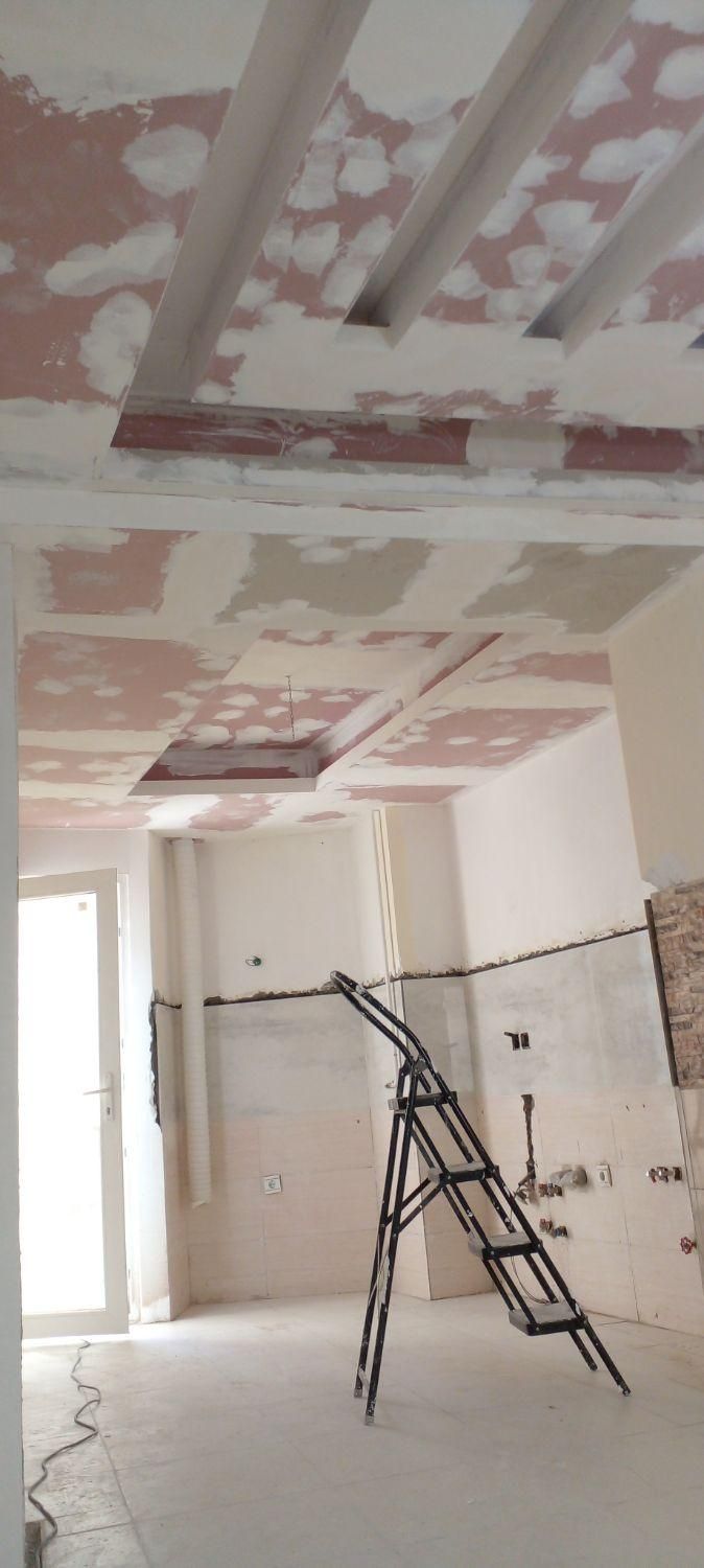 نقاشی ساختمان،کناف،تخریب،گچ کاری|خدمات پیشه و مهارت|رشت, منظریه|دیوار