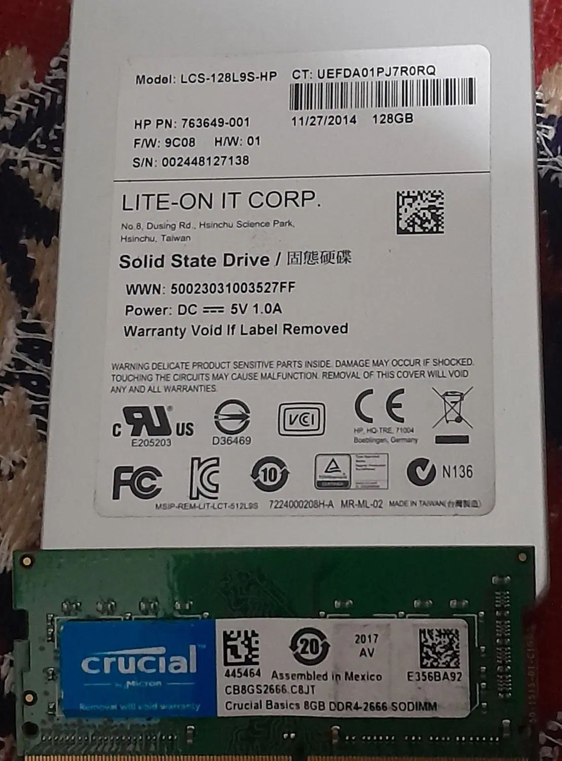 ssd و Ram 8G و مودم|قطعات و لوازم جانبی رایانه|تهران, هفت چنار|دیوار