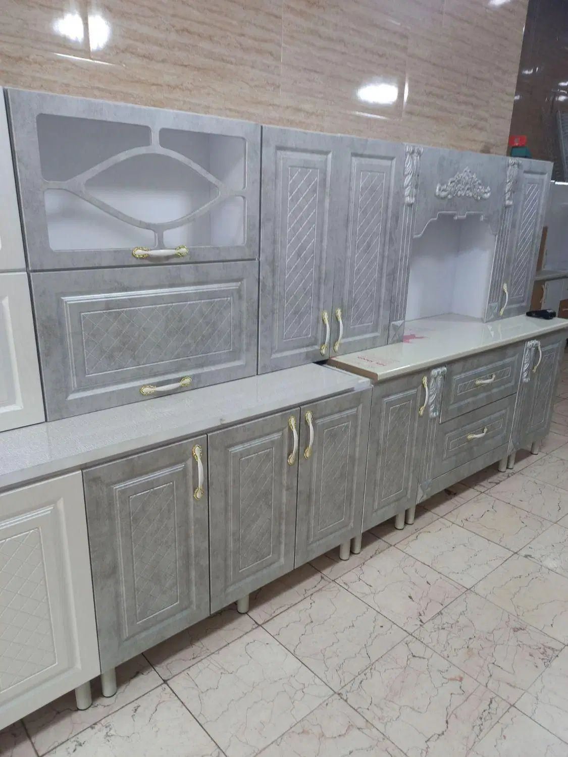 کابینت ممبران و ام دی اف با طرح زنبوری و ساده|مصالح و تجهیزات ساختمان|اهر, |دیوار