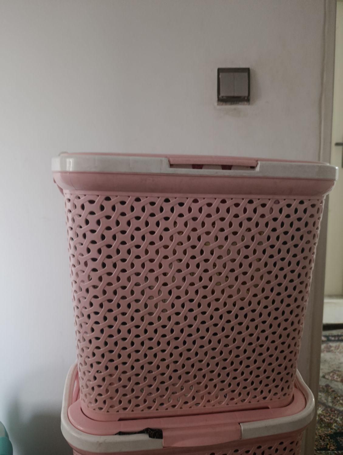 سبد صورتی|اسباب و اثاث بچه|قزوین, |دیوار