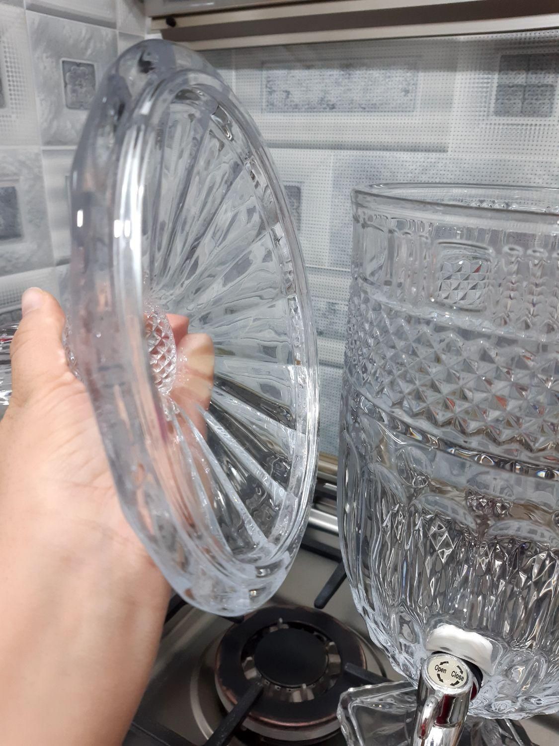 کلمن شیشه ای شفاف|ظروف سرو و پذیرایی|آمل, |دیوار