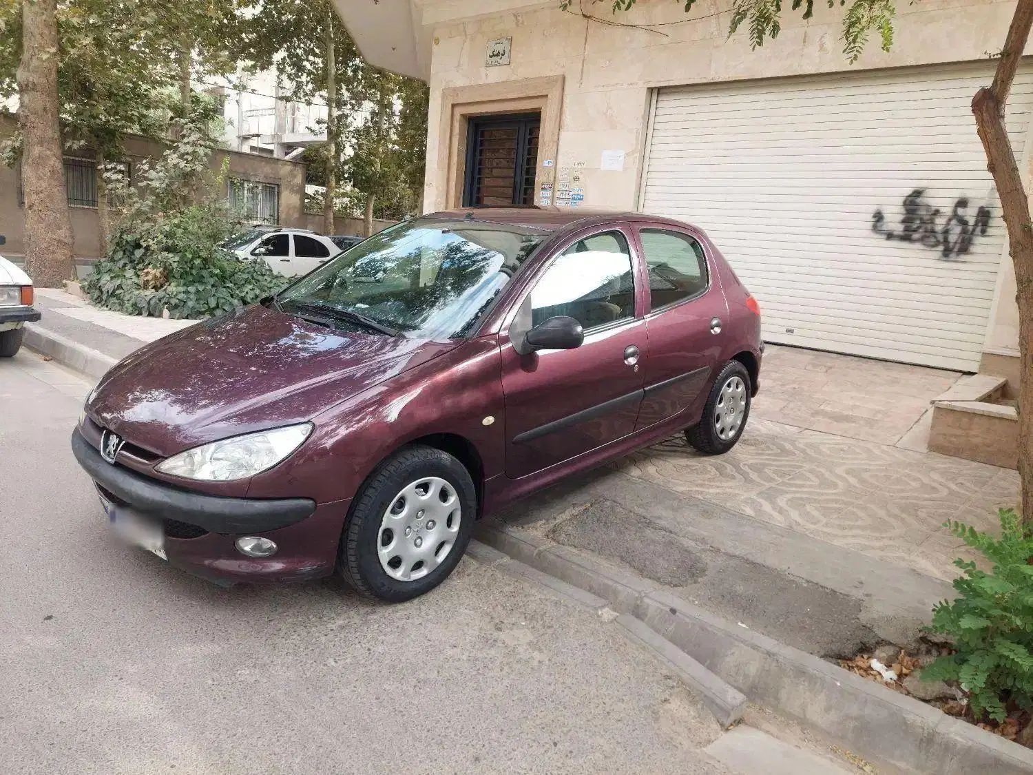 206 تیپ 2 سواری در حده کارخانه|خودرو سواری و وانت|کرج, حسین‌آباد|دیوار