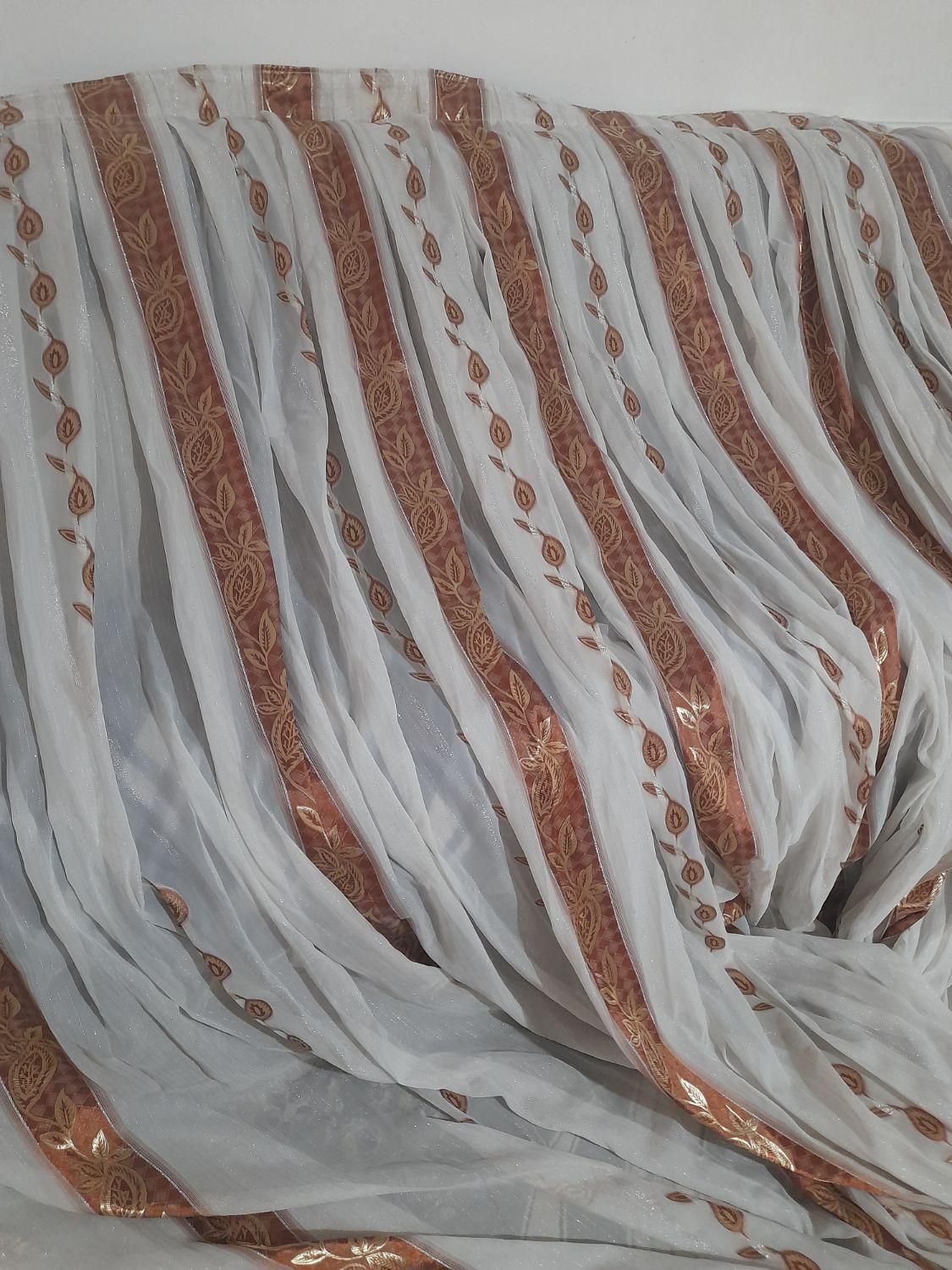 پرده حریرکاملا سالم ونو|پرده، رانر، رومیزی|کرمانشاه, |دیوار