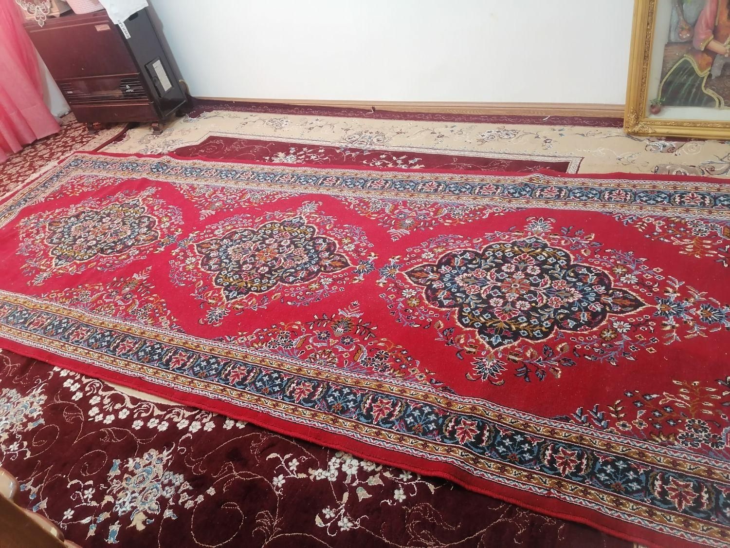 سلتم دو تا قالیچه فقط یبار شسته شده|فرش|مشهد, جانباز|دیوار