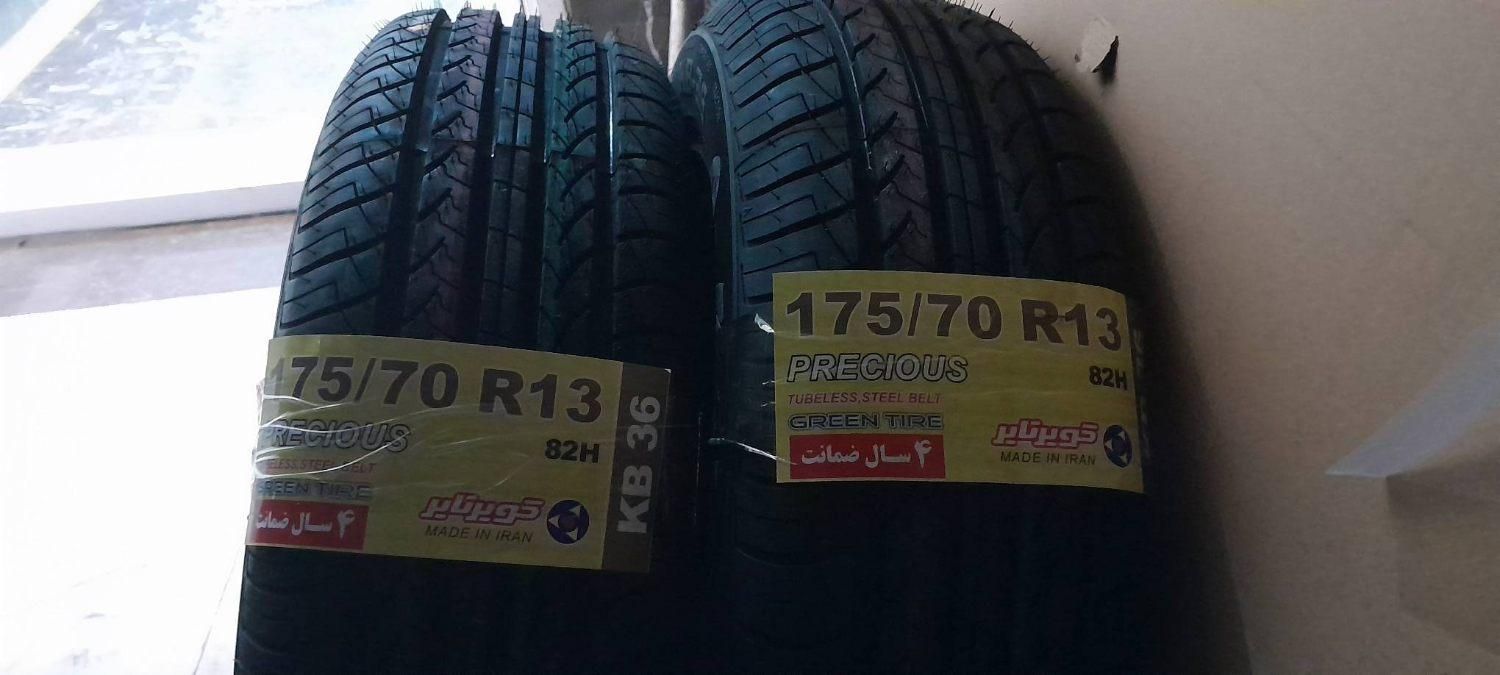 یک جفت لاستیک 175/70/13 کویرمناسب تیبا وانت و ریو|قطعات یدکی و لوازم جانبی|تهران, شمس‌آباد|دیوار