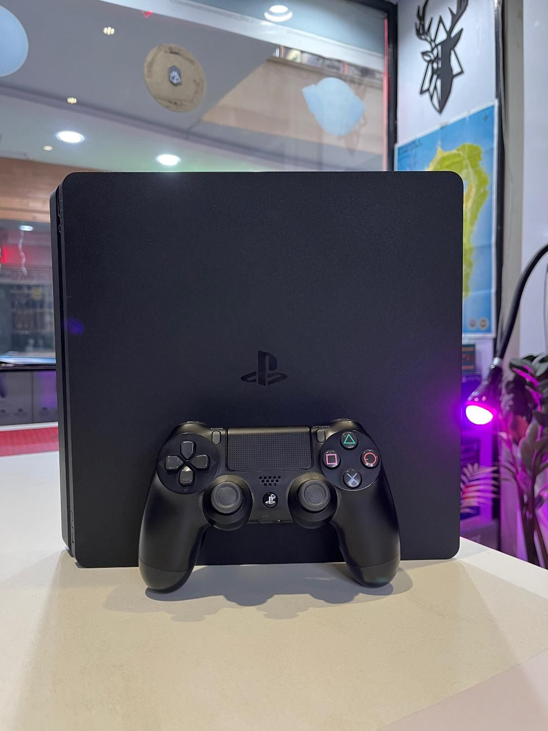 کنسول ps4 اسلیم ۵۰۰ گیگ دو دسته|کنسول، بازی ویدئویی و آنلاین|تهران, صادقیه|دیوار