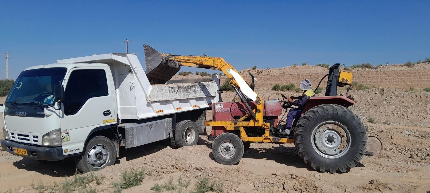 خاور کمپرسی حمل بار مصالح ساختمانی|خدمات حمل و نقل|اسفراین, |دیوار