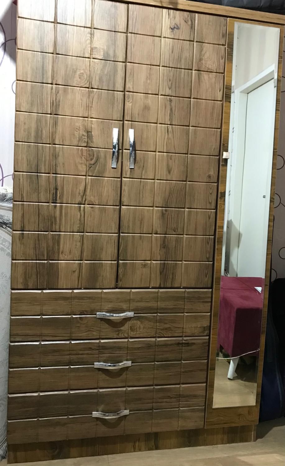 کمد لباس ۳ کشو|جاکفشی، کمد، دراور|تهران, کوی بیمه|دیوار