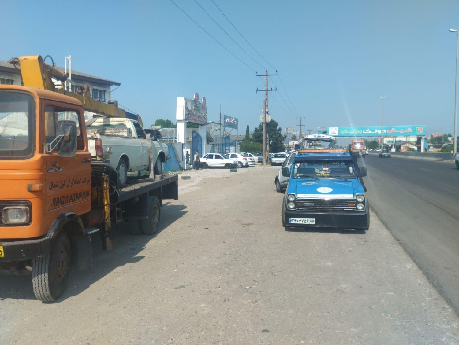 امدادخودرو معین انزلی ۲۴ ساعته|خدمات حمل و نقل|بندر انزلی, کارآموزی|دیوار