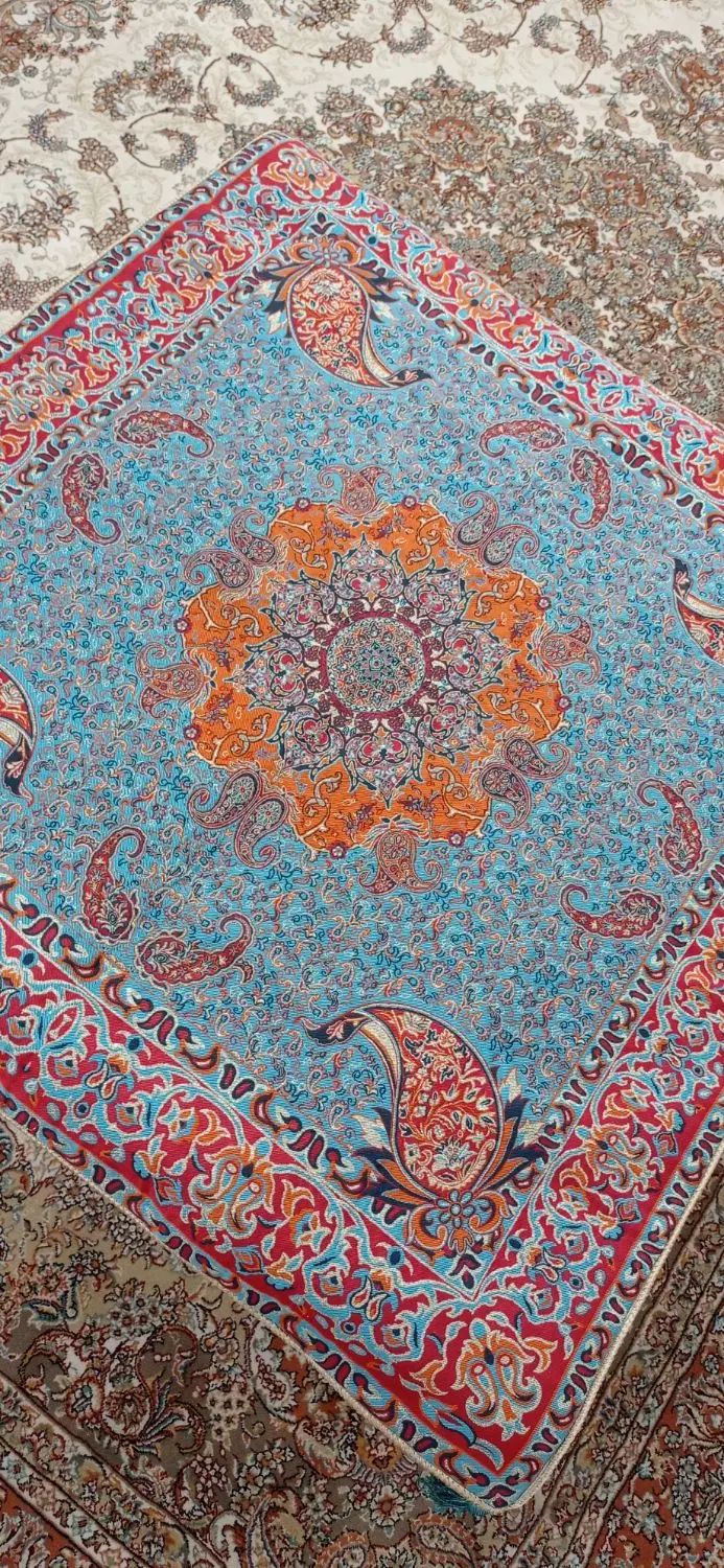 ترمه رومیزی یزد|پرده، رانر، رومیزی|تهران, هروی|دیوار