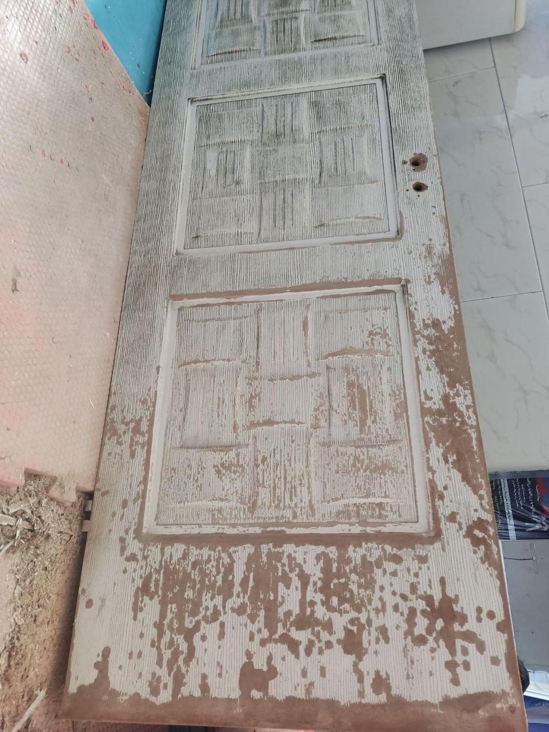 تعمیرات درب های پوسیده حمام و سرویس وشکسته چوبی|خدمات پیشه و مهارت|زنجان, |دیوار