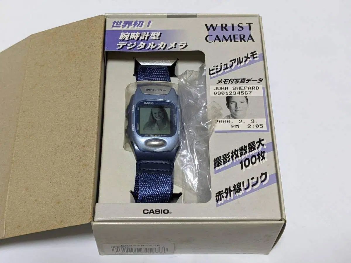 اولین ساعت دوربین دار جهان CASIO WRIST CAMERA|ساعت|تهران, دهکده المپیک|دیوار