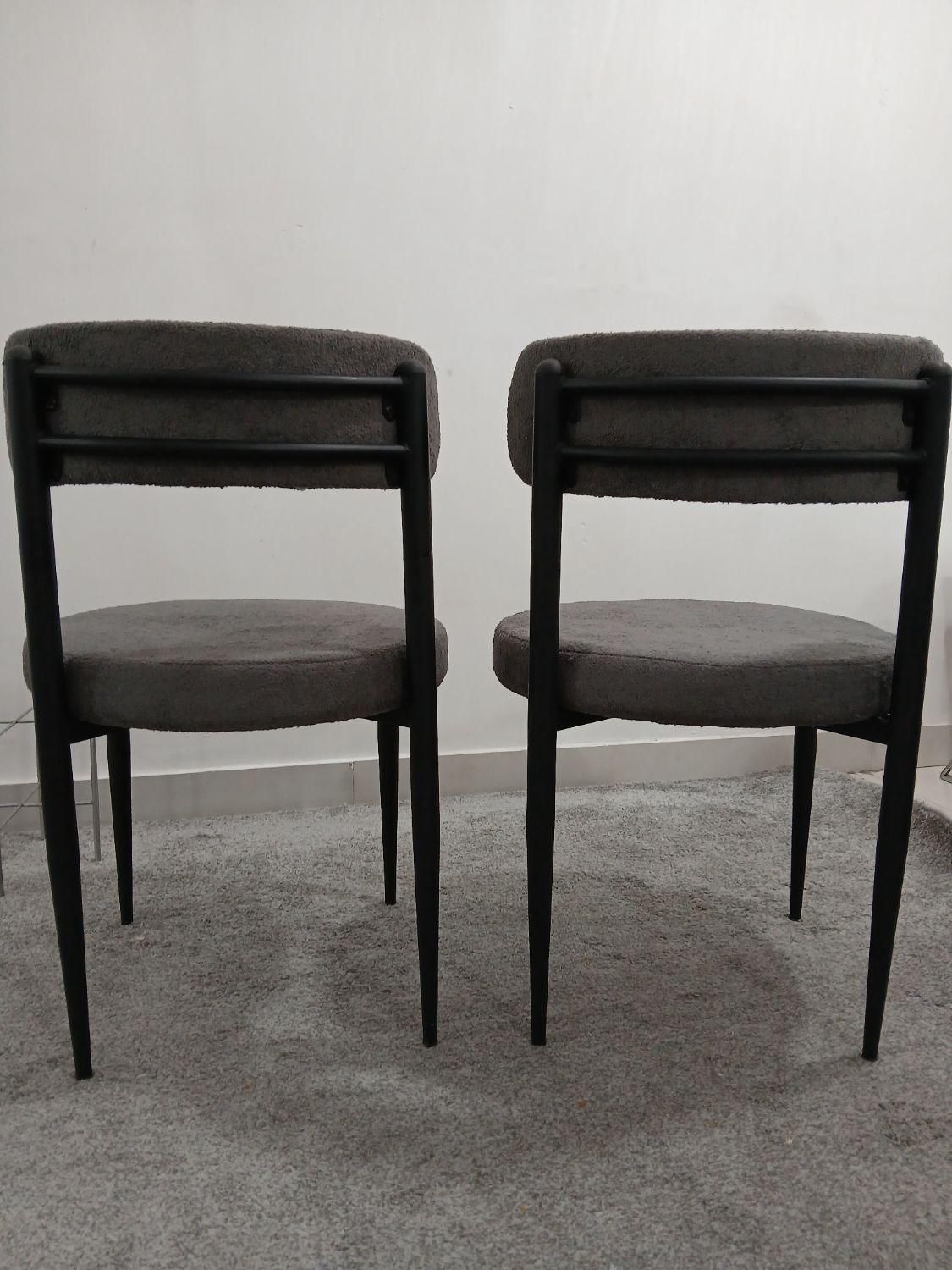 صندلی تدی نو طوسی تیره|میز و صندلی غذاخوری|اهواز, کوی مهدیس|دیوار