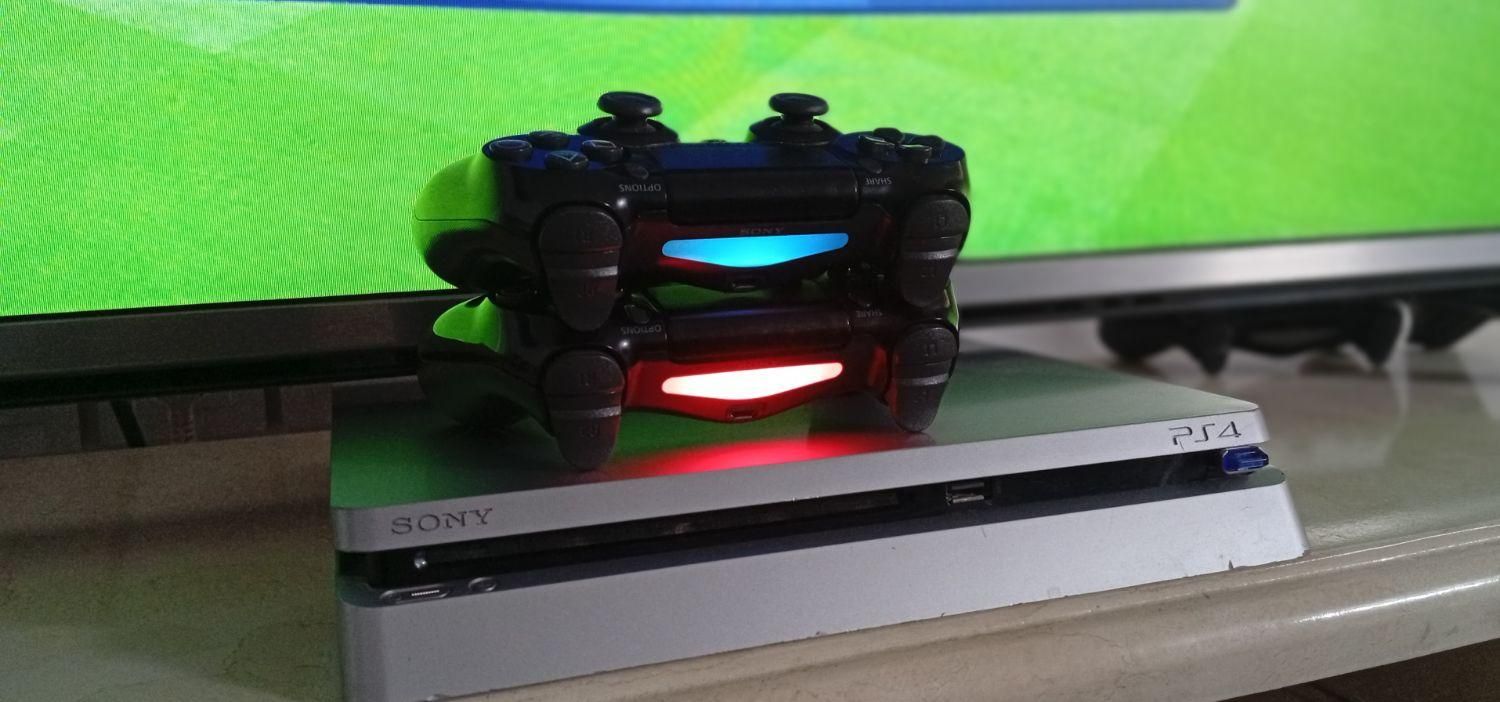 PS4 اسلیم کپی خور درحد نو|کنسول، بازی ویدئویی و آنلاین|خرم‌آباد, |دیوار