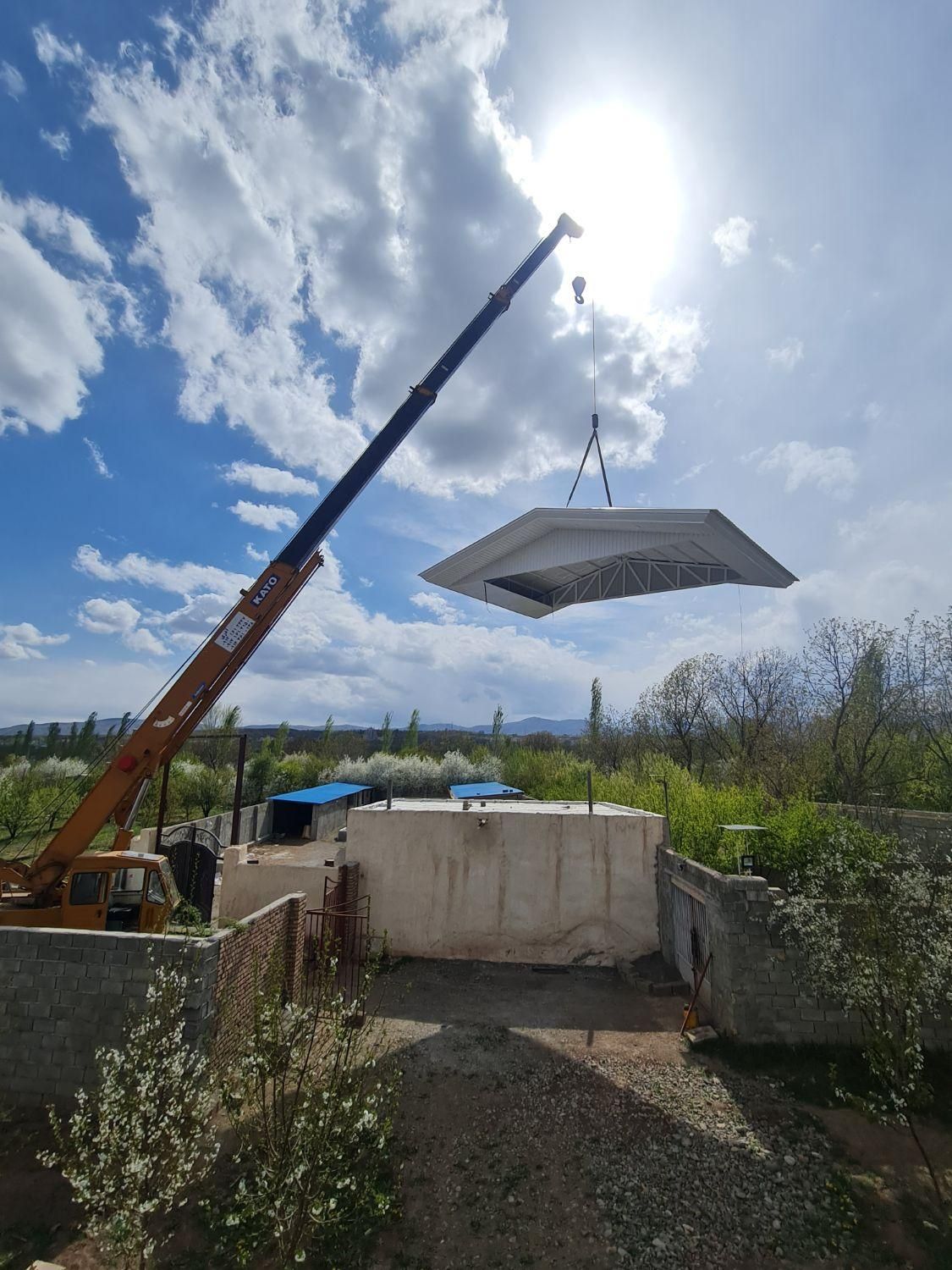 جوشکاری شیروانی سبک سازی سوله سازی|خدمات پیشه و مهارت|خوی, |دیوار