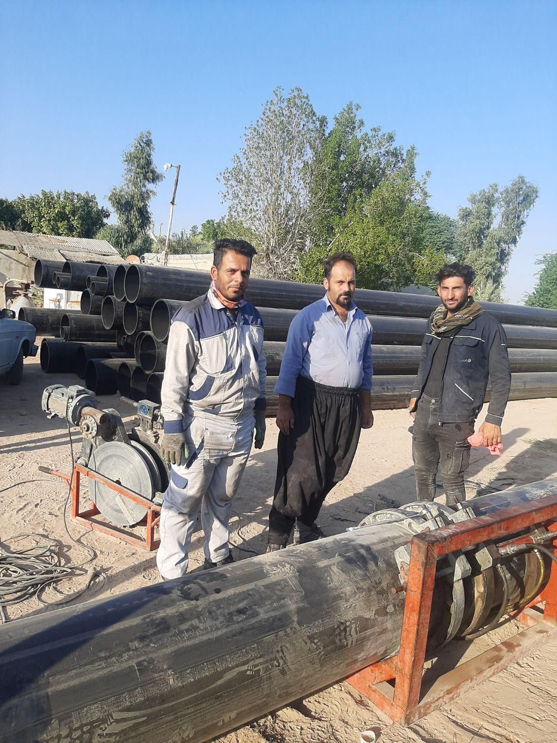 جوش لوله های پلی اتیلن|خدمات پیشه و مهارت|شوشتر, |دیوار