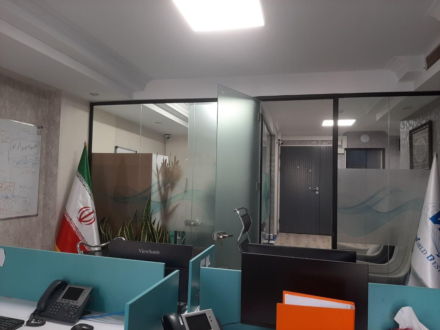 ۱۵۰متراداری زعفرانیه طبقه۶ پنجره ها قدی فول|اجارهٔ دفتر کار، اتاق اداری، مطب|تهران, زعفرانیه|دیوار