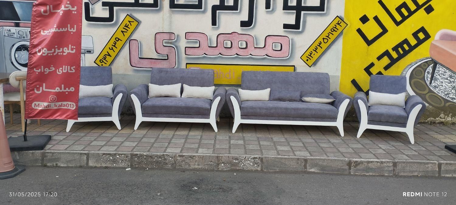 از تولیدی مبل بخر بدون واسطه باشرایط اقساط بدون چک|مبلمان خانگی و میز عسلی|رشت, یخسازی|دیوار