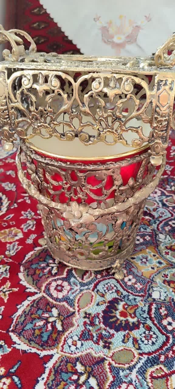 فروش سطل آشغال برنجی|صنایع دستی و سایر لوازم تزئینی|اسلامشهر, مظفریه|دیوار