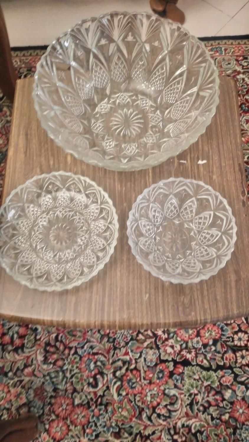 سرویس پذیرایی کریستال فرانسه ۱۲نفره و آرکوپال|ظروف سرو و پذیرایی|تهران, شاهین|دیوار