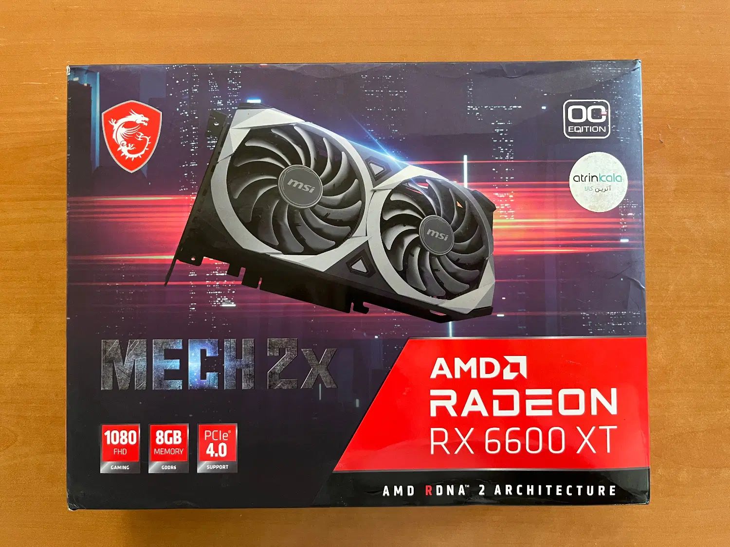 کارت گرافیک MSI RX 6600 XT MECH 2X 8G OC|قطعات و لوازم جانبی رایانه|کرج, شهرک بنفشه|دیوار