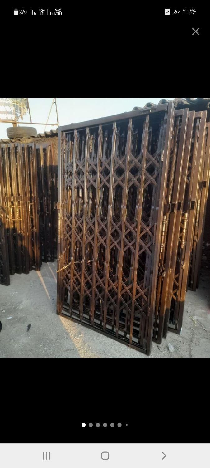 حفاظ اکاردیونی/درب حفاظ اکاردئونی /محافظ درب منازل|خدمات پیشه و مهارت|کرج, باغستان|دیوار