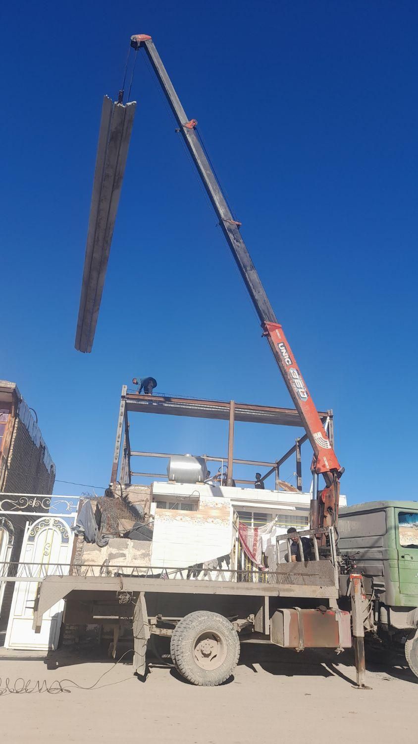 جرثقیل کفی خاور ،یدک کش|خدمات حمل و نقل|دزفول, |دیوار