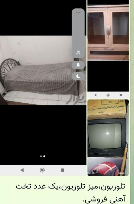 ۲عدد تلویزیون در حد نو سالم ومیز تلویزیون و تخت|تلویزیون و پروژکتور|شاهرود, |دیوار