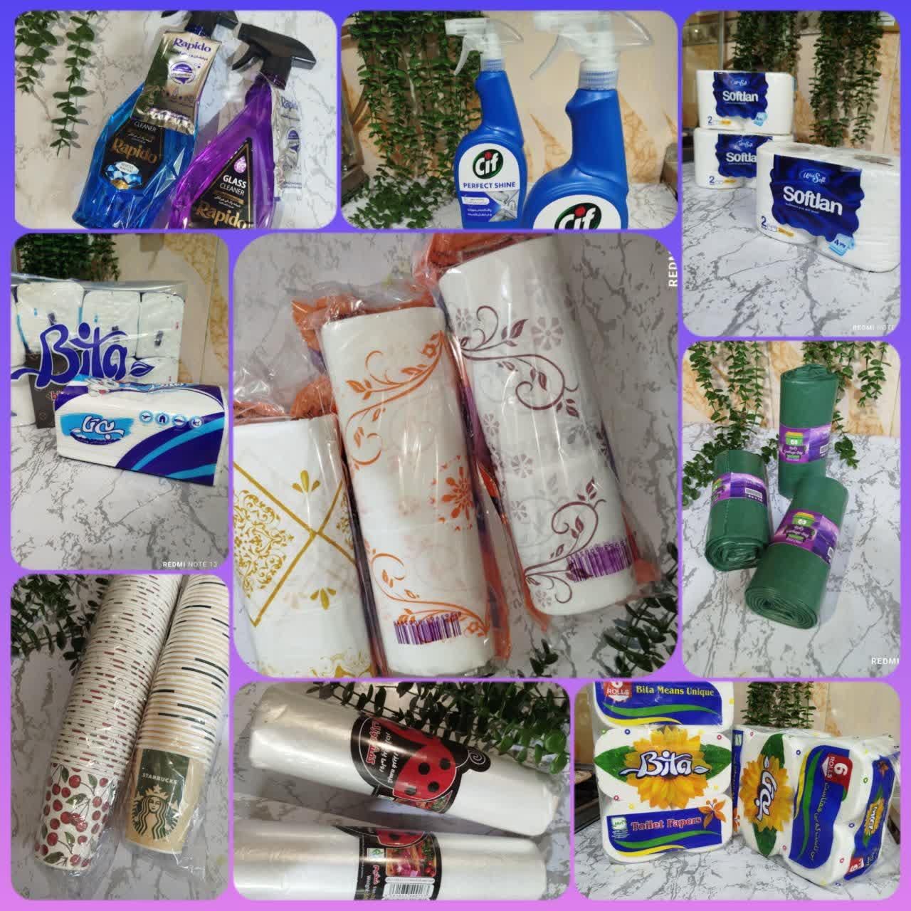 سفره یک بار مصرف یکبار مصرف|سفره، حوله، دستمال آشپزخانه|قم, ارم|دیوار