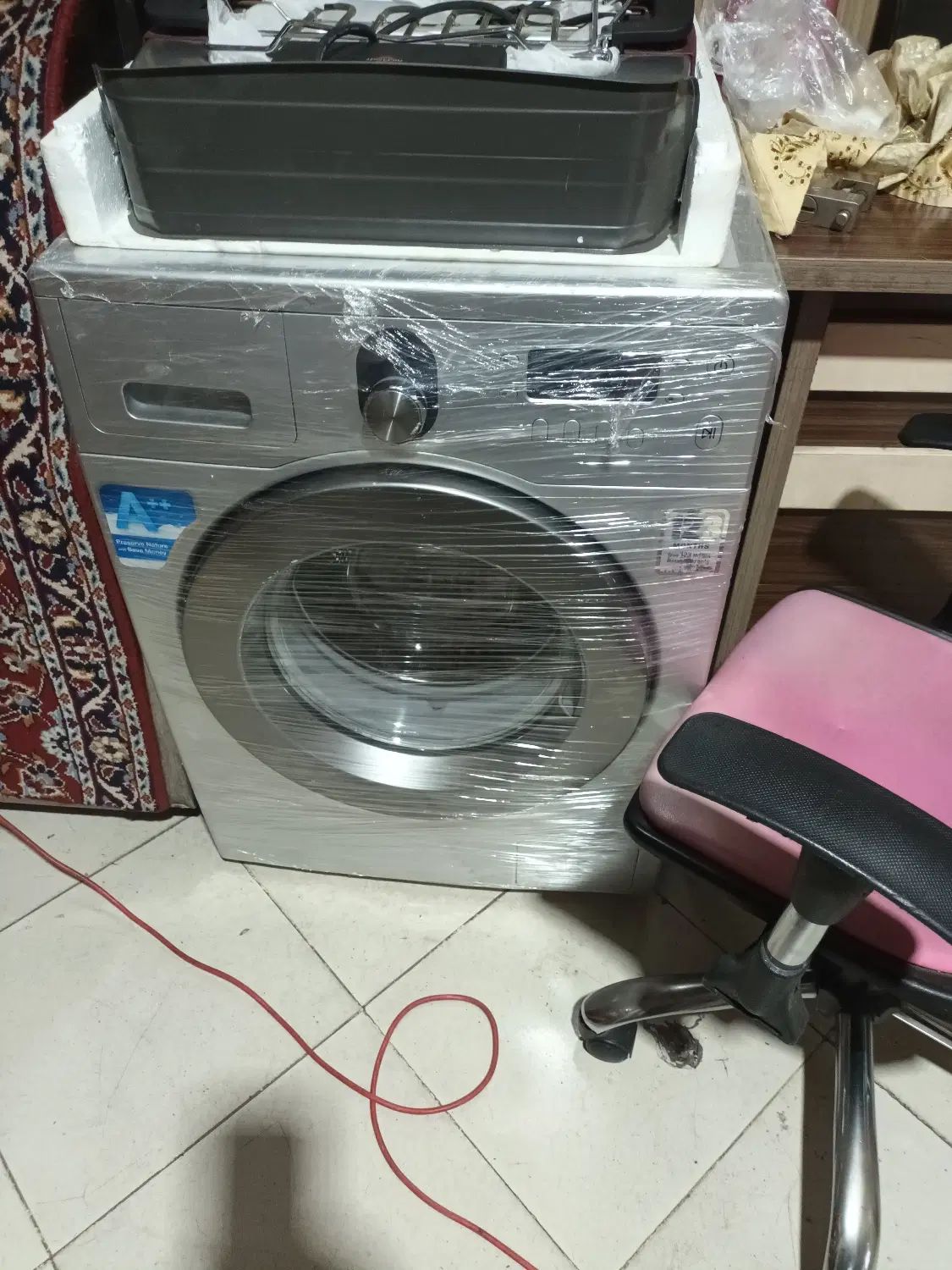 لباسشویی ۹کیلوسامسونگ اصل کره اتوماتیک سالم فابریک|ماشین لباسشویی و خشک‌کن لباس|کرج, شهرک بنفشه|دیوار