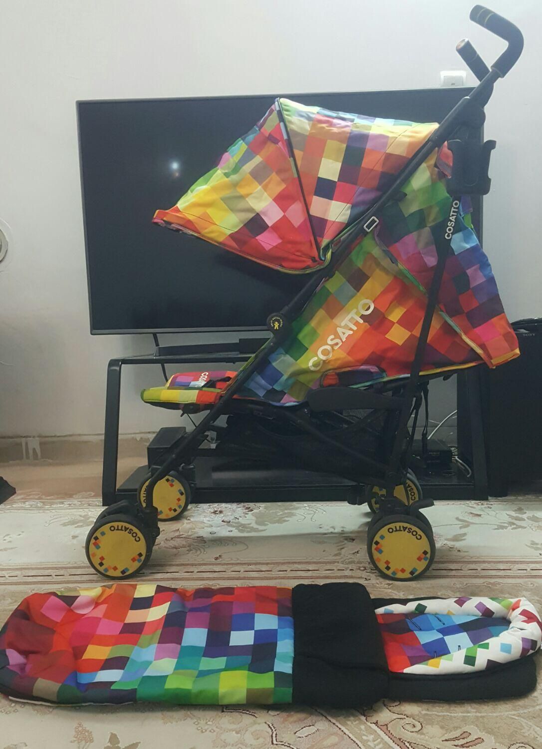 کالسکه تک برند COSATTO و رورورک|کالسکه و لوازم جانبی|شیراز, قدوسی غربی|دیوار