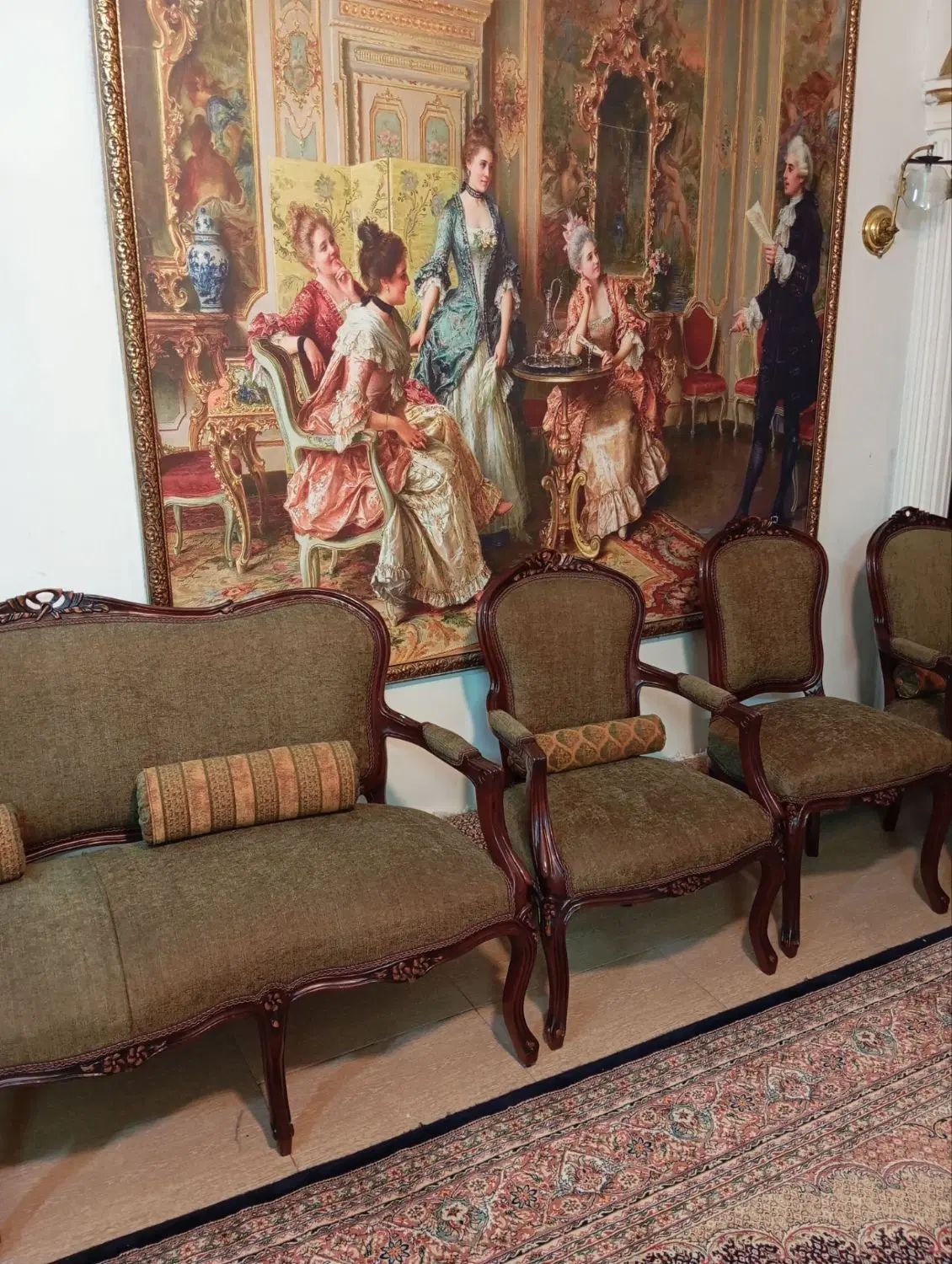مبل آلمانی|مبلمان خانگی و میز عسلی|مشهد, طبرسی شمالی|دیوار