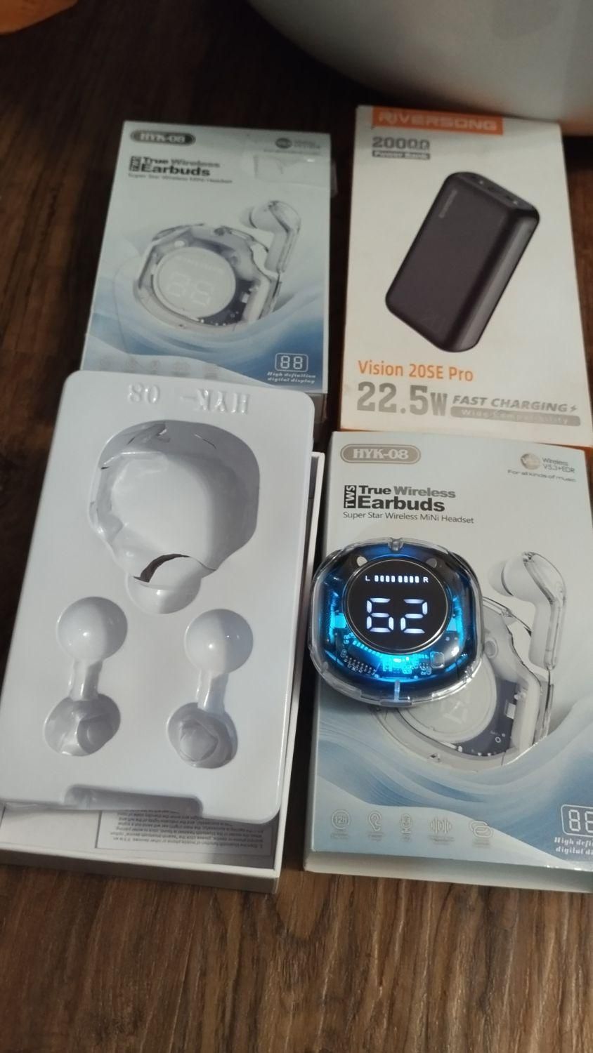 هندزفری دیجیتال کیفیت دار نشان دهنده مقدار شارژ|لوازم جانبی موبایل و تبلت|آبادان, |دیوار