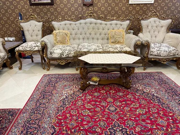 مبل سلطنتی ست کامل|مبلمان خانگی و میز عسلی|تهران, نیروی هوایی (پیروزی)|دیوار