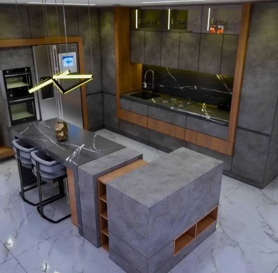 کابینت آشپزخانه|مصالح و تجهیزات ساختمان|صدرا-فارس, فاز ۲|دیوار