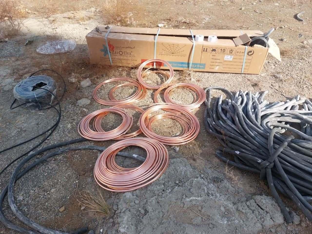 لوله مسی کولر گازی شارژ گاز لوله کشی کولر گازی|کولر گازی و فنکوئل|مشهد, ایثارگران|دیوار