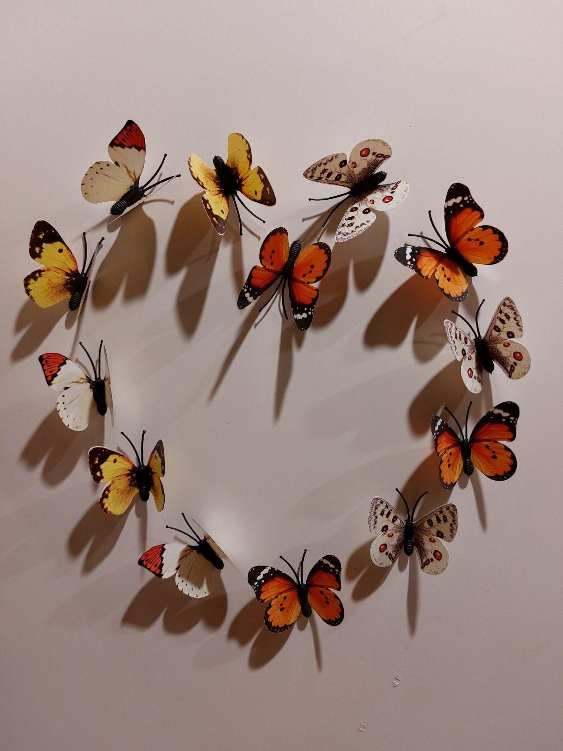 پروانه تزیینی آهن ربایی قابل شستشو با ارسال|صنایع دستی و سایر لوازم تزئینی|تهران, مجیدیه|دیوار