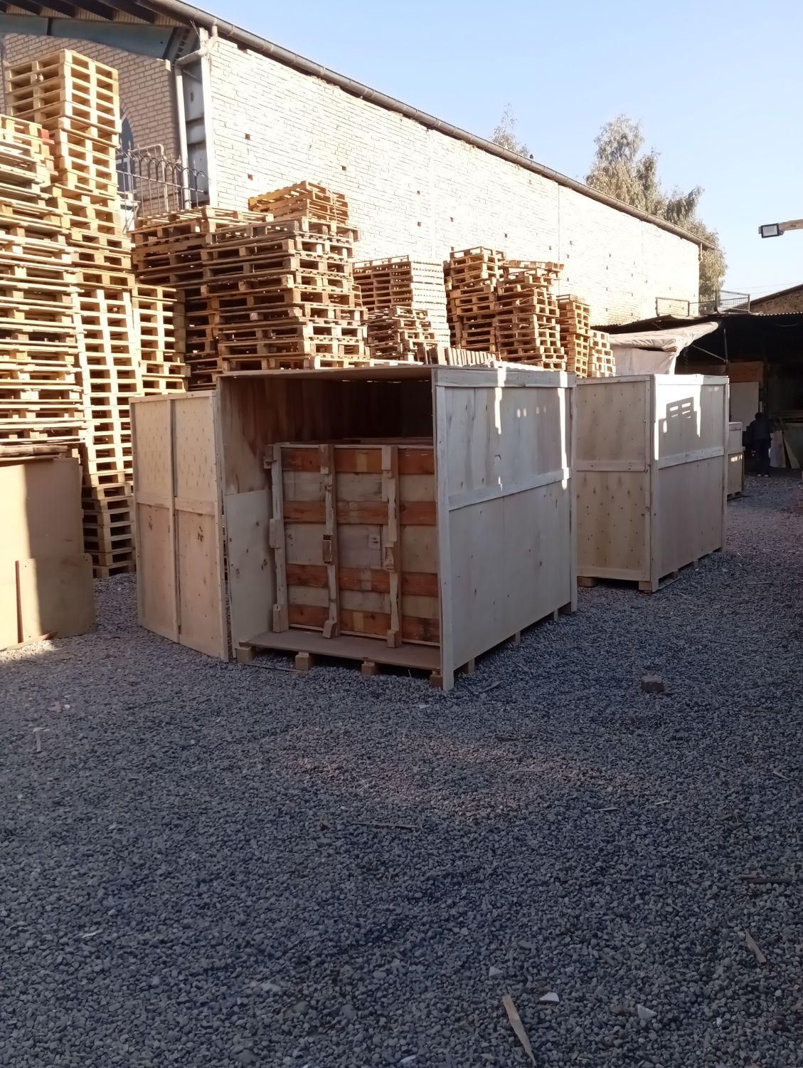 پالت چوبی پالت پلاستیکی ساخت صندوق جعبه باکس box|عمده‌فروشی|تهران, قیام‌دشت|دیوار
