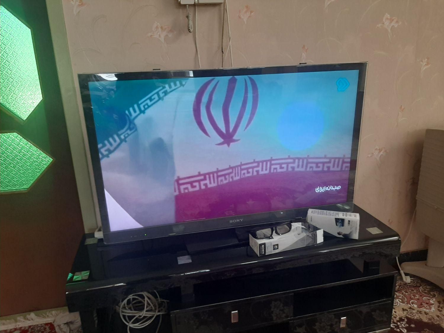 تلویزیون سونی سه بعدی|تلویزیون و پروژکتور|کرمان, |دیوار