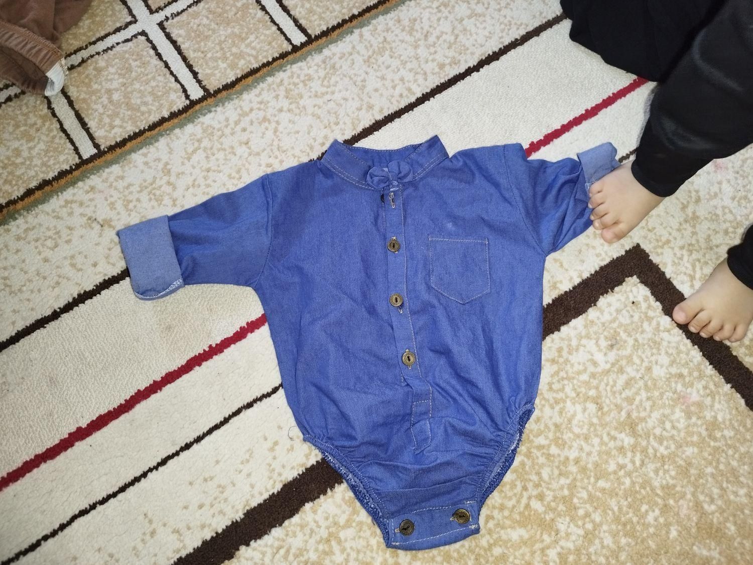 دو تکه لباس بچه دونه 180|لباس|بندر کنگان, |دیوار