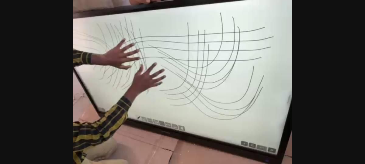 نمایشگر لمسی بورد هوشمند ضدضربه 4k اقساط|تلویزیون و پروژکتور|تهران, فلسطین (میدان انقلاب)|دیوار