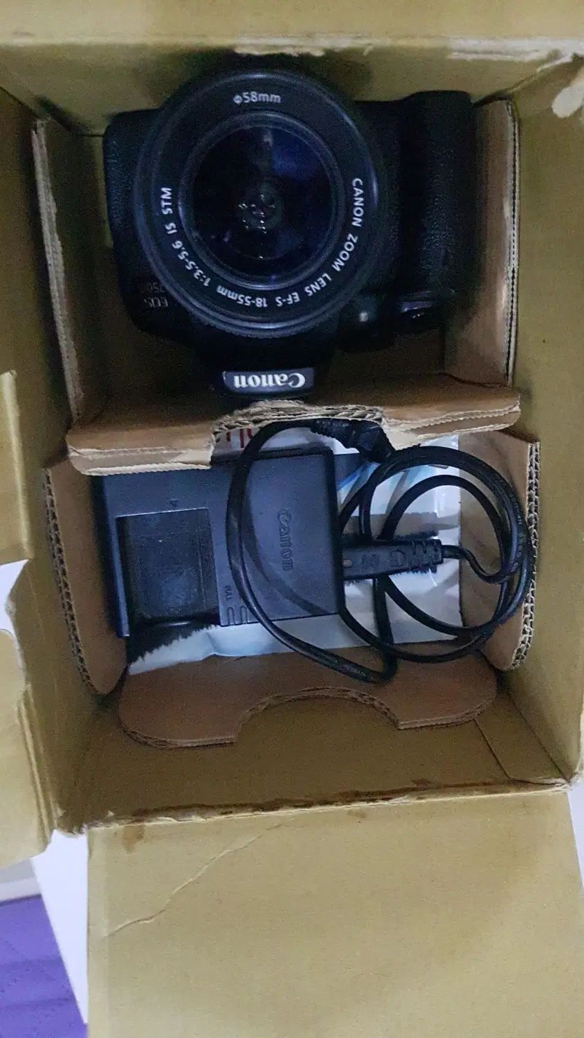 دوربین کنون 750d        canon 750d|دوربین عکاسی و فیلم‌برداری|مشهد, بالا خیابان|دیوار