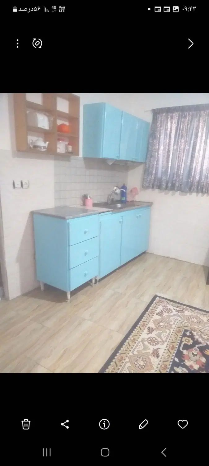 سوییت  45متری ..برای مسافر|اجارهٔ کوتاه‌مدت آپارتمان و سوئیت|رشت, فرودگاه سردار جنگل رشت|دیوار