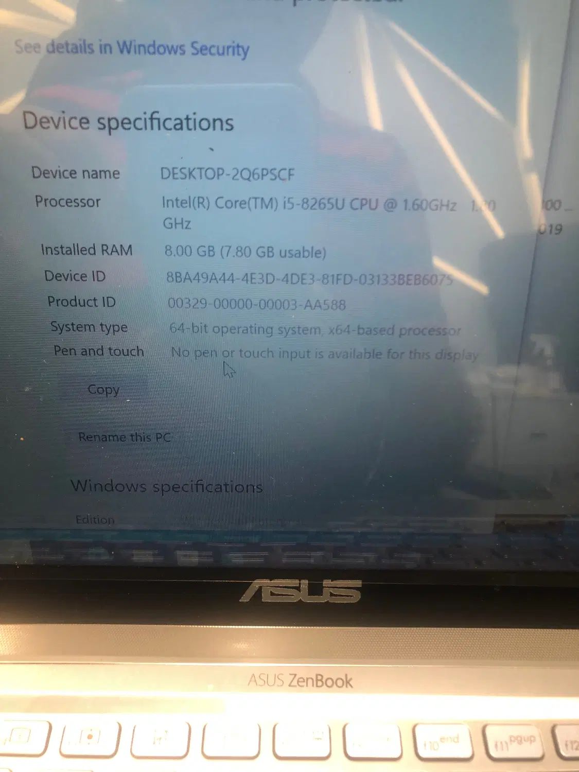 Asus UX431FA|رایانه همراه|تهران, امام حسین|دیوار