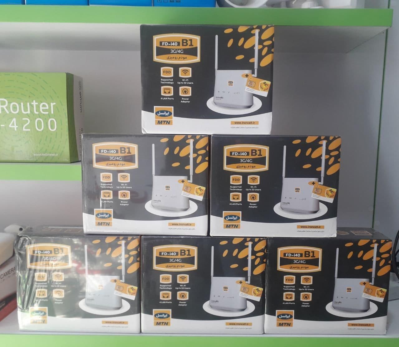 مودم i60 i40 B1 B2 E1 (کنترل بازار) ایرانسل آنلاک|مودم و تجهیزات شبکه|اصفهان, عطار نیشابوری|دیوار